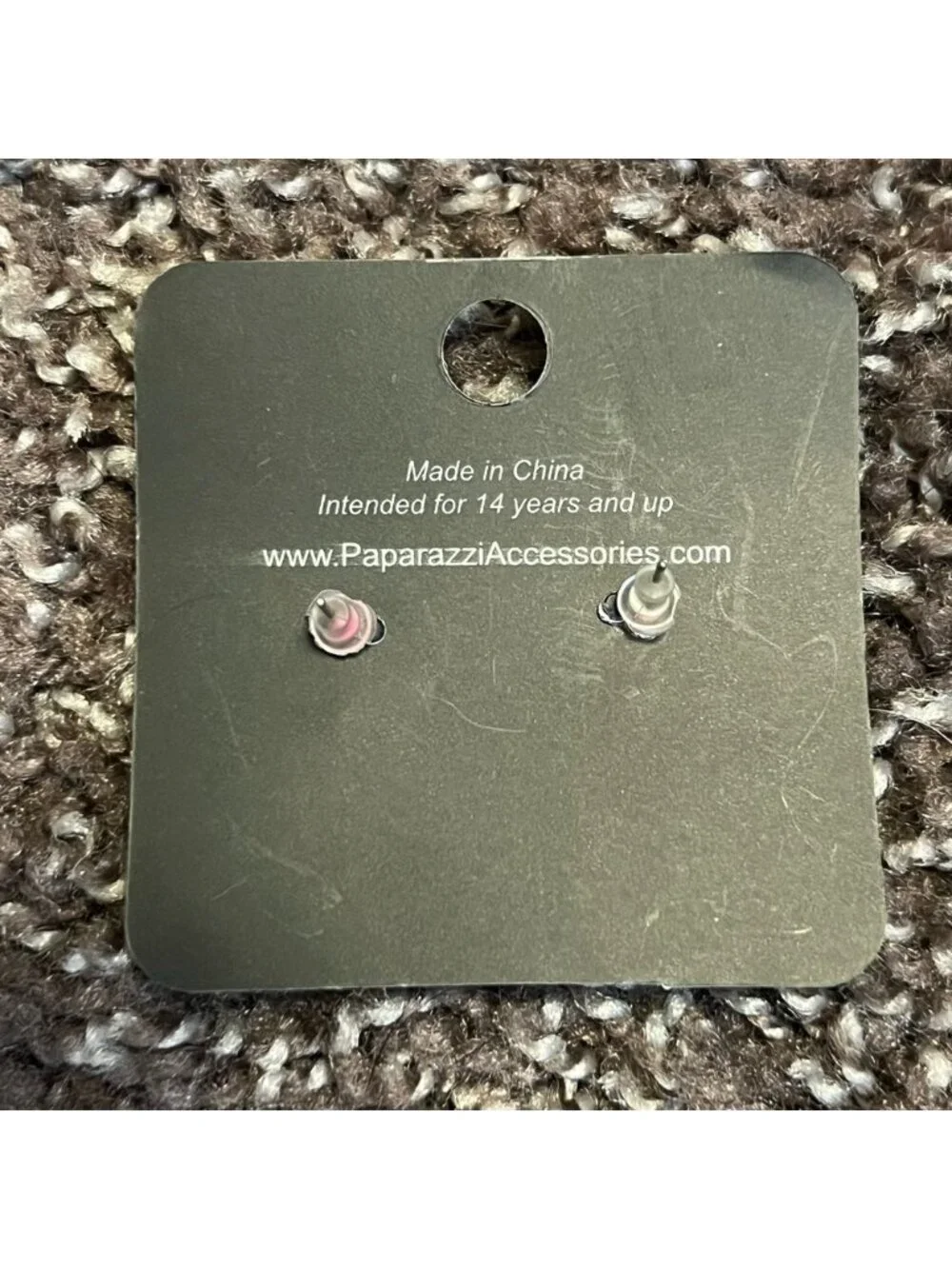 Paparazzi Pink Flower Stud Earrings